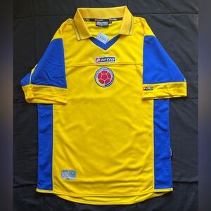 Colombia Retro Soccer Jersey 2003 Vintage Home Kit